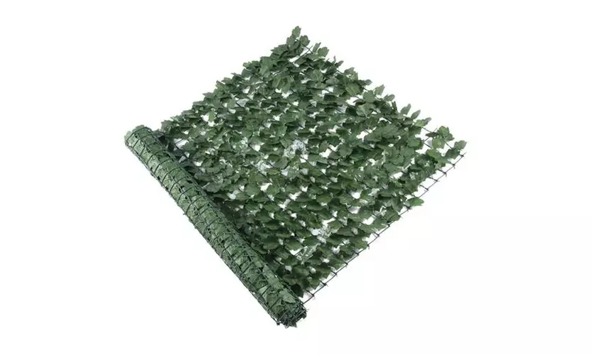 Artificial Faux Ivy Hedge Privacy Fence Wall Screen for Outdoor Decor Garden