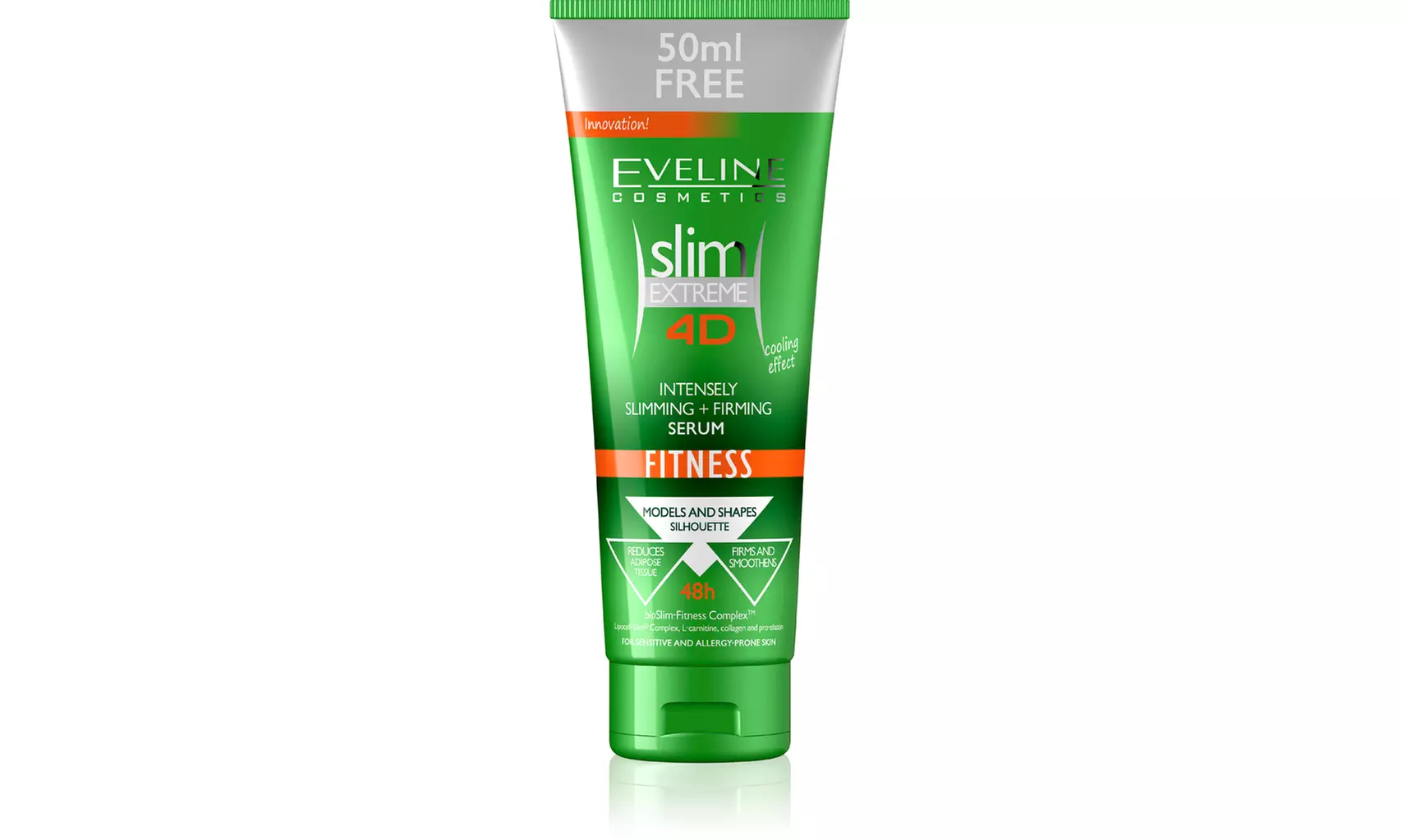 Eveline Slim Extreme 3D Thermo Active Serum Shaping Waist, Abdomen and Buttocks