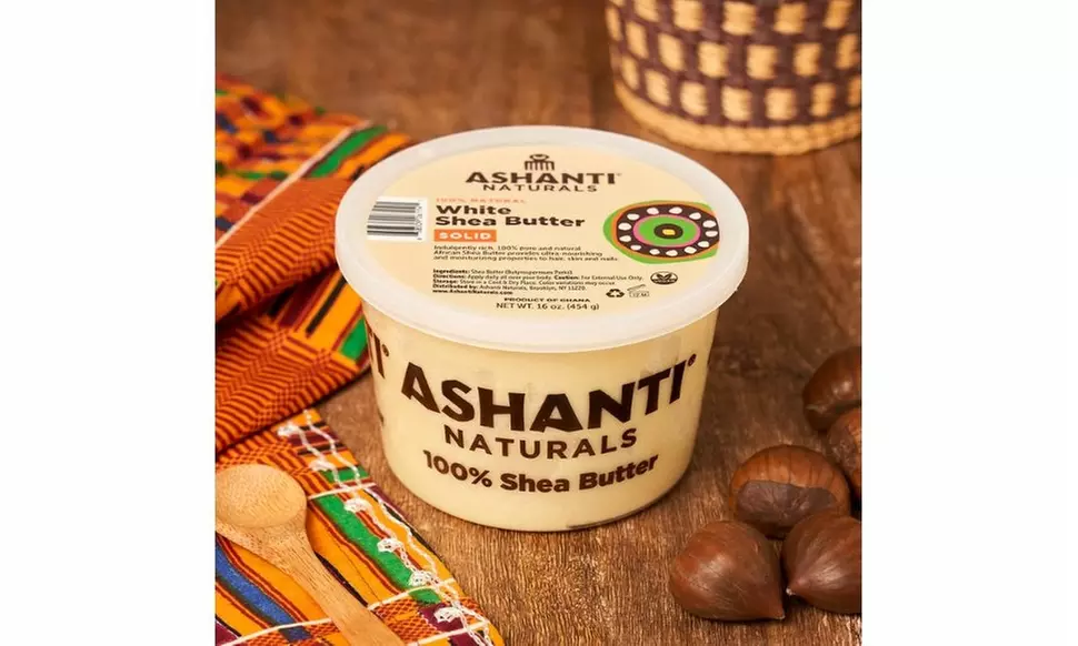 Ashanti Naturals Shea Butter Creamy, Solid and Souffle (Multiple Options)