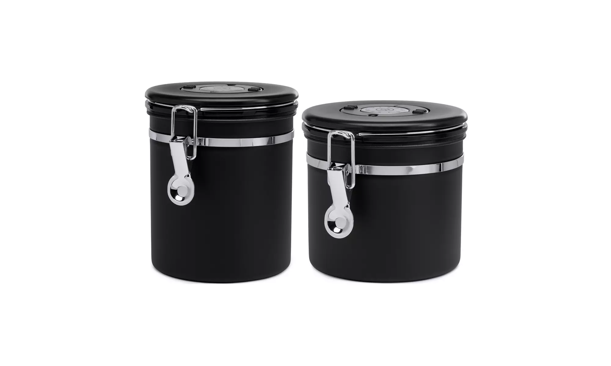 ChefWave Vacuum Sealed Coffee Canister (Large) w/ Coffee Canister (Small) Bundle - Primary Image