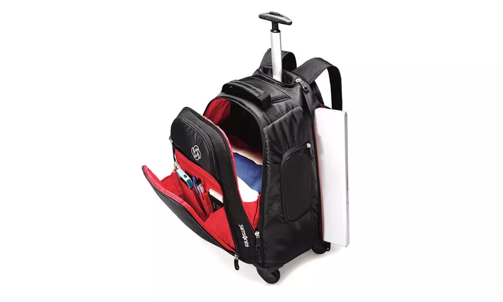 Samsonite MVS Wheeled Spinner Luggage Carry-On Backpack - Second Medium