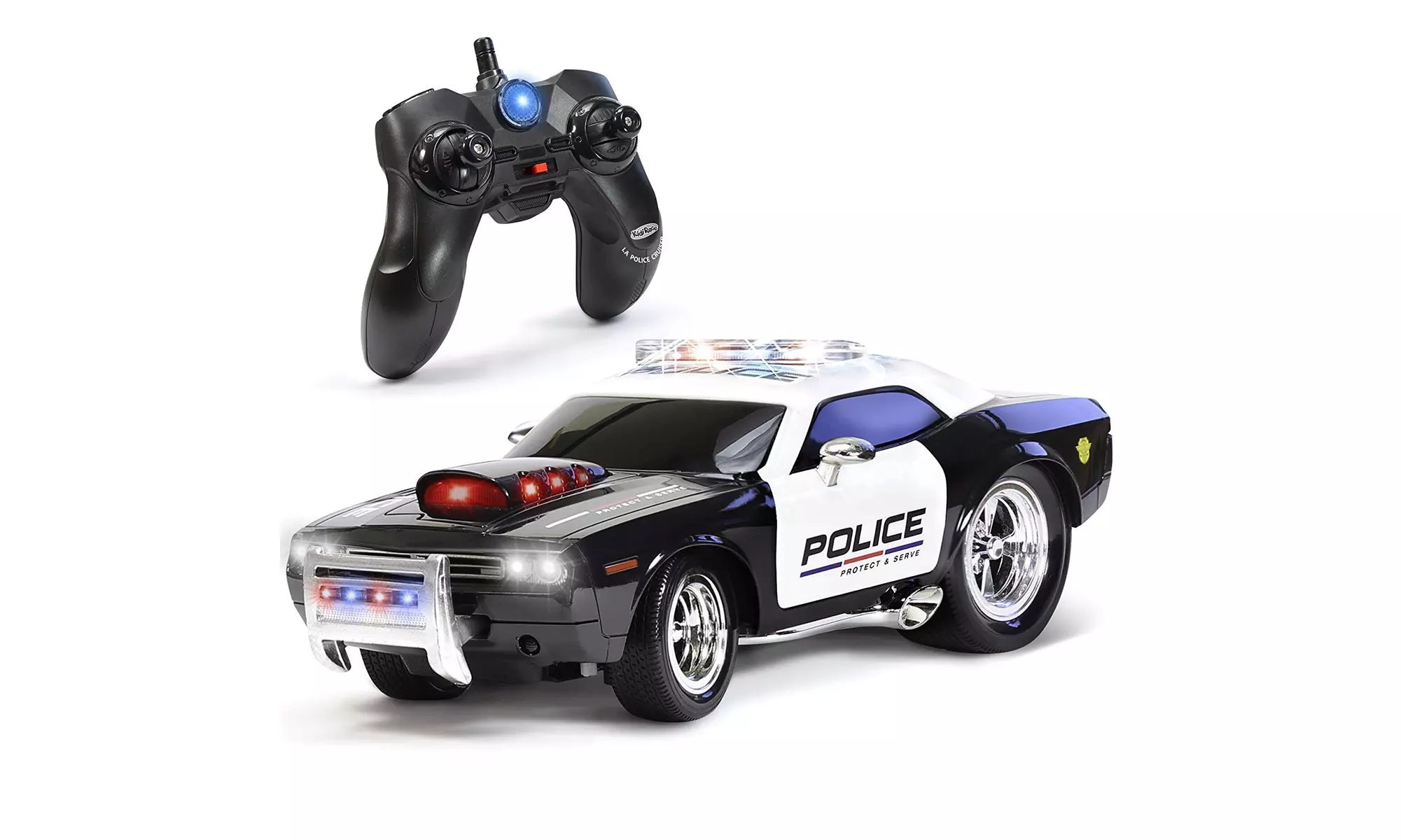 KidiRace RC Remote Control Police Car for Kids - Primary Image