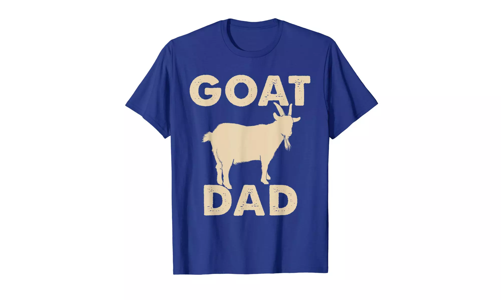 Mens Funny Goat Dad T-Shirt Goat Apparel - Primary Image