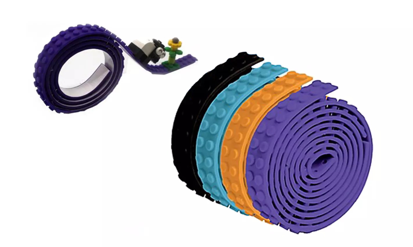 New Flexible Cut-to-Size Building Block Tape For Kids  - Second Medium