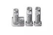 Panasonic Expandable Digital Cordless Phone (Silver) with 5 Handsets Bundle - Second Medium