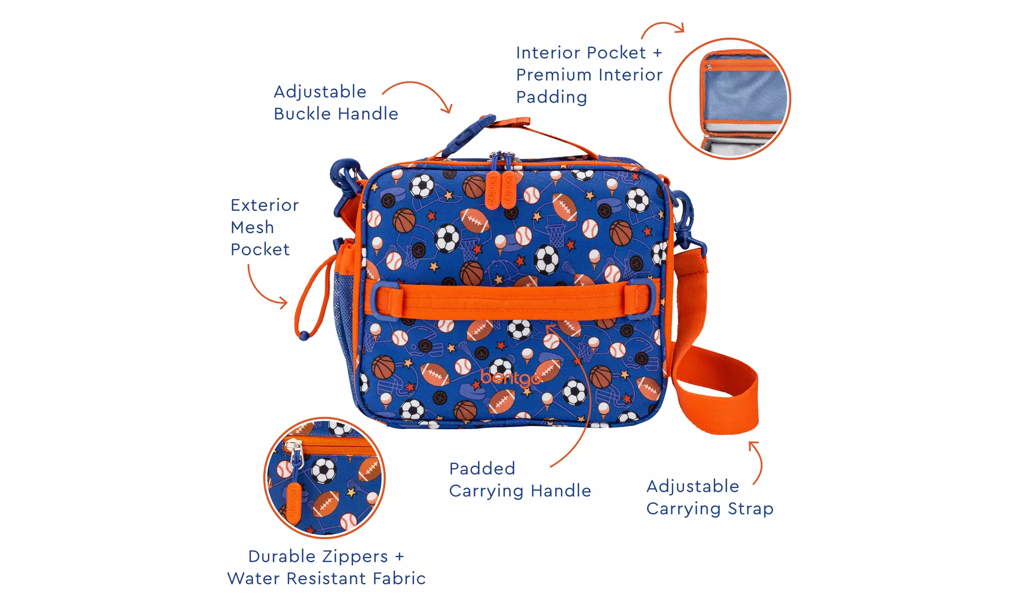 Bentgo Kids Lunch Bag - Durable and Double Insulated
