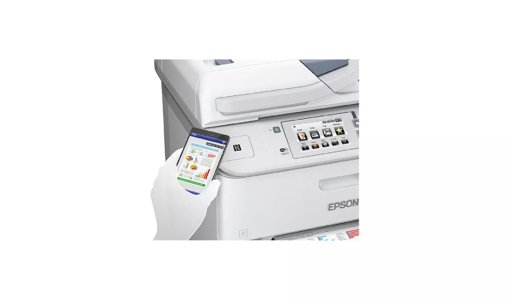 Epson WorkForce Pro WF-6590 Network Multifunction Color Inkjet Printer - Second Medium
