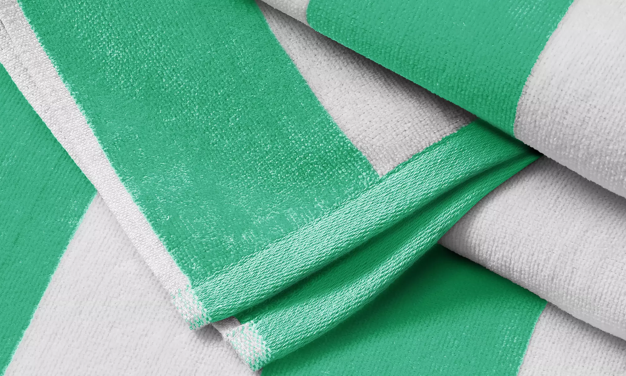 FreshFolds Four Pack Cotton Velour Beach Towels