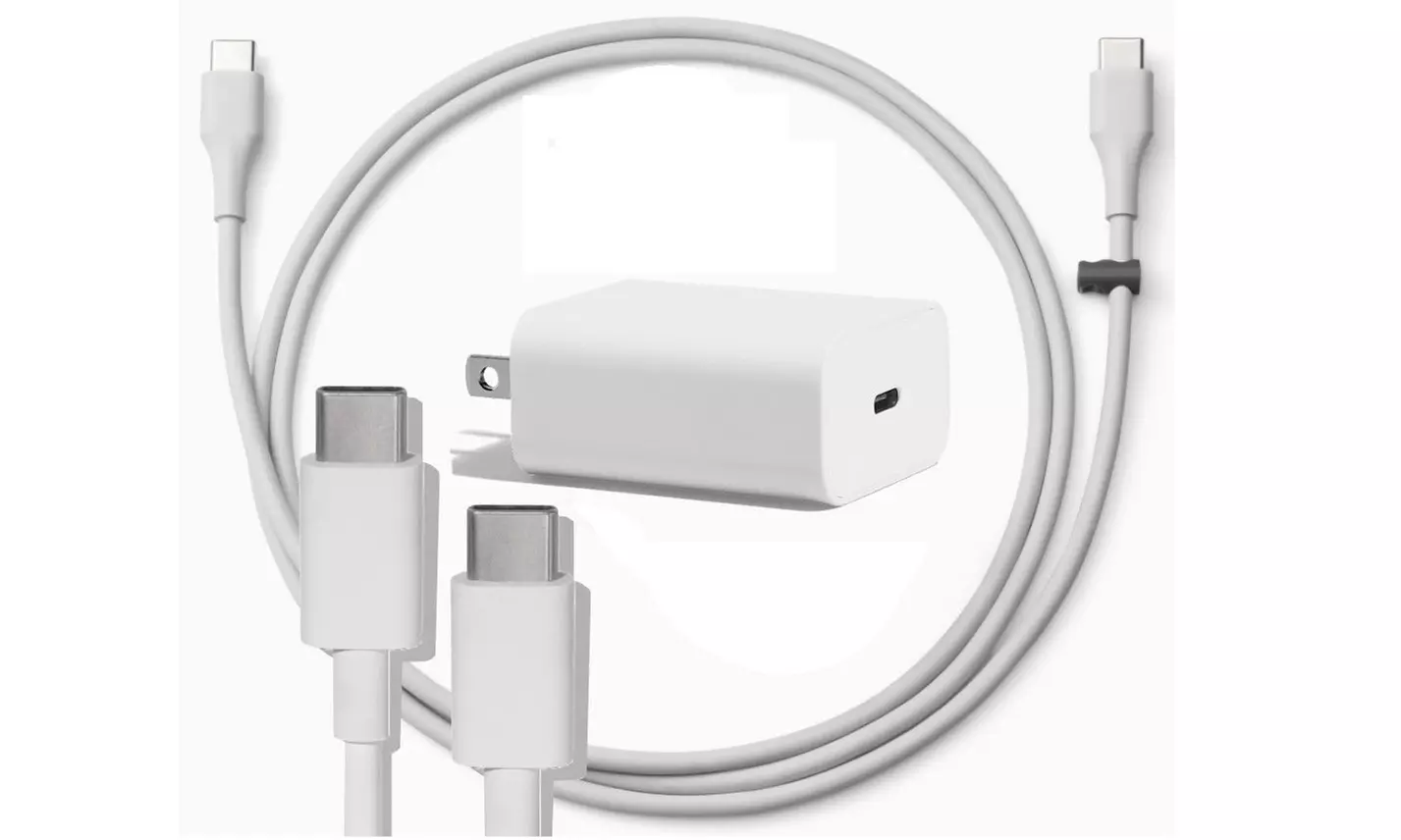 Google Pixel Charger 18W Wall Adapter with USB-C to USB-C Cable