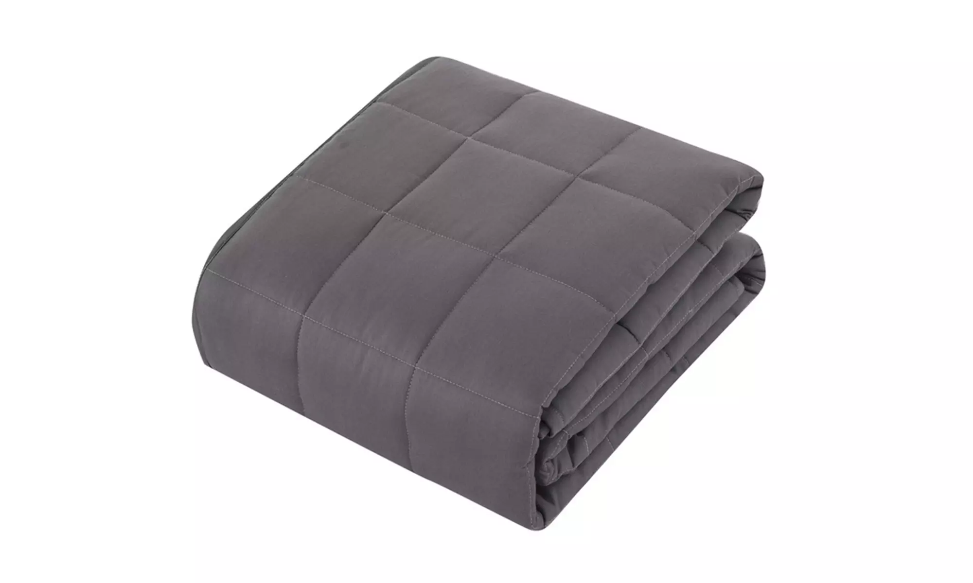 10 lbs Weighted Blanket 100% Cotton Twin Size for Kids-Adults with Glass Beads - Second Medium