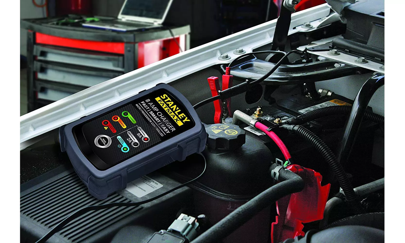 Stanley FATMAX 8-Amp Battery Charger/Maintainer - Primary Image
