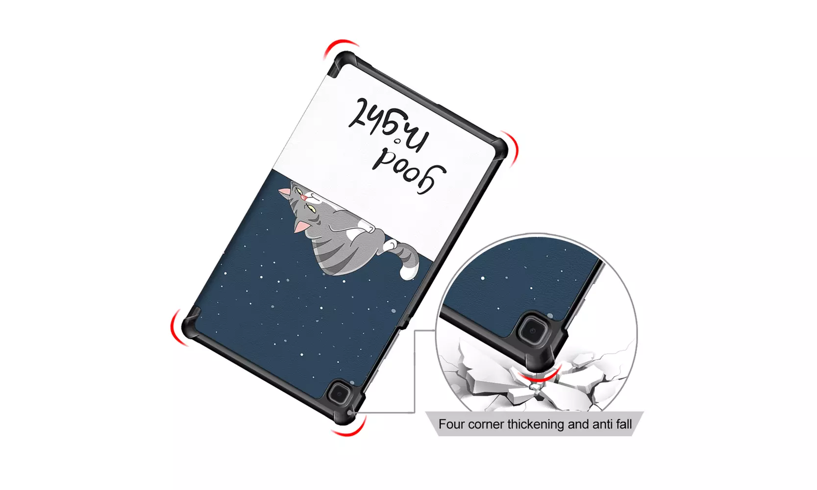 Samsung Galaxy Tab A7 Lite 8.7" (2021) SM-T220 / SM-T225 Smart Stand Cover Case