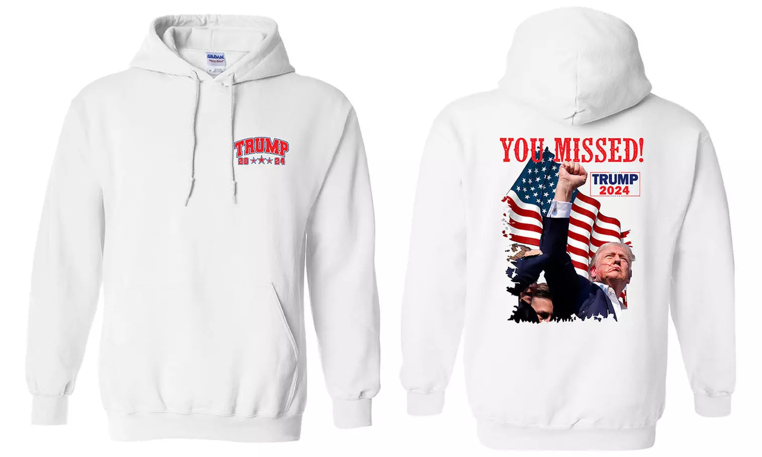 Men's Trump Presidential Pullover Hoodie (S-2XL)