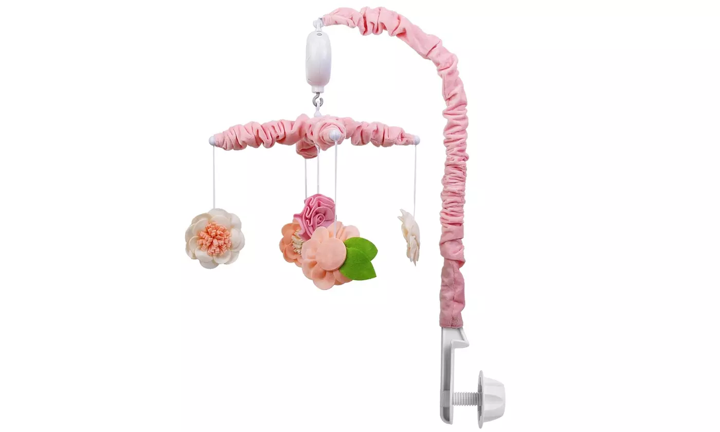  BabyLuv Rotating Musical Star Projector Rattle & Crib Mobile for Soothing Sleep