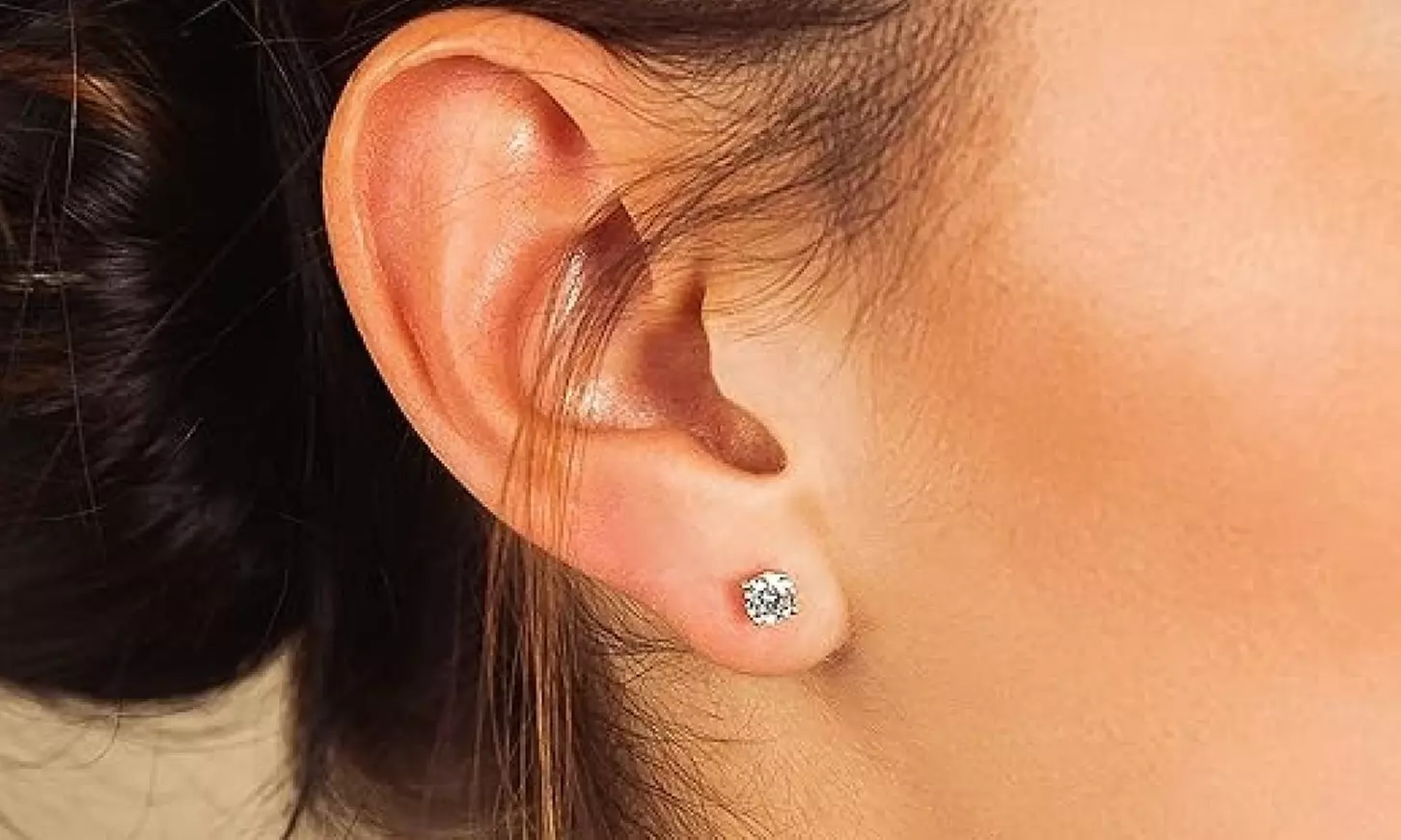 925 Sterling Silver Crystal Stud Earrings Made With Swarovski - Multiple Options