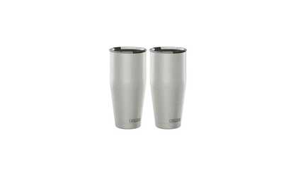 CamelBak KickBak 30 Ounce Tumbler, Stainless Steel (2 Pack)