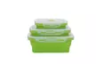 High Temperature Silicone Lunch Box Outdoor Portable Multi-Function Storage - Second Medium