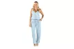 Xehar Women's Sleeveless V-Neck Denim Jumpsuit - Second Medium