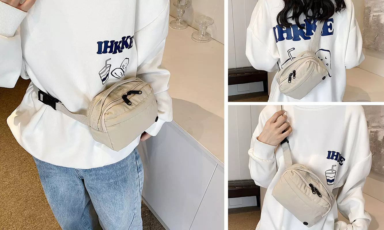 Cross Body Belt Bag with Adjustable Strap - Multiple Options