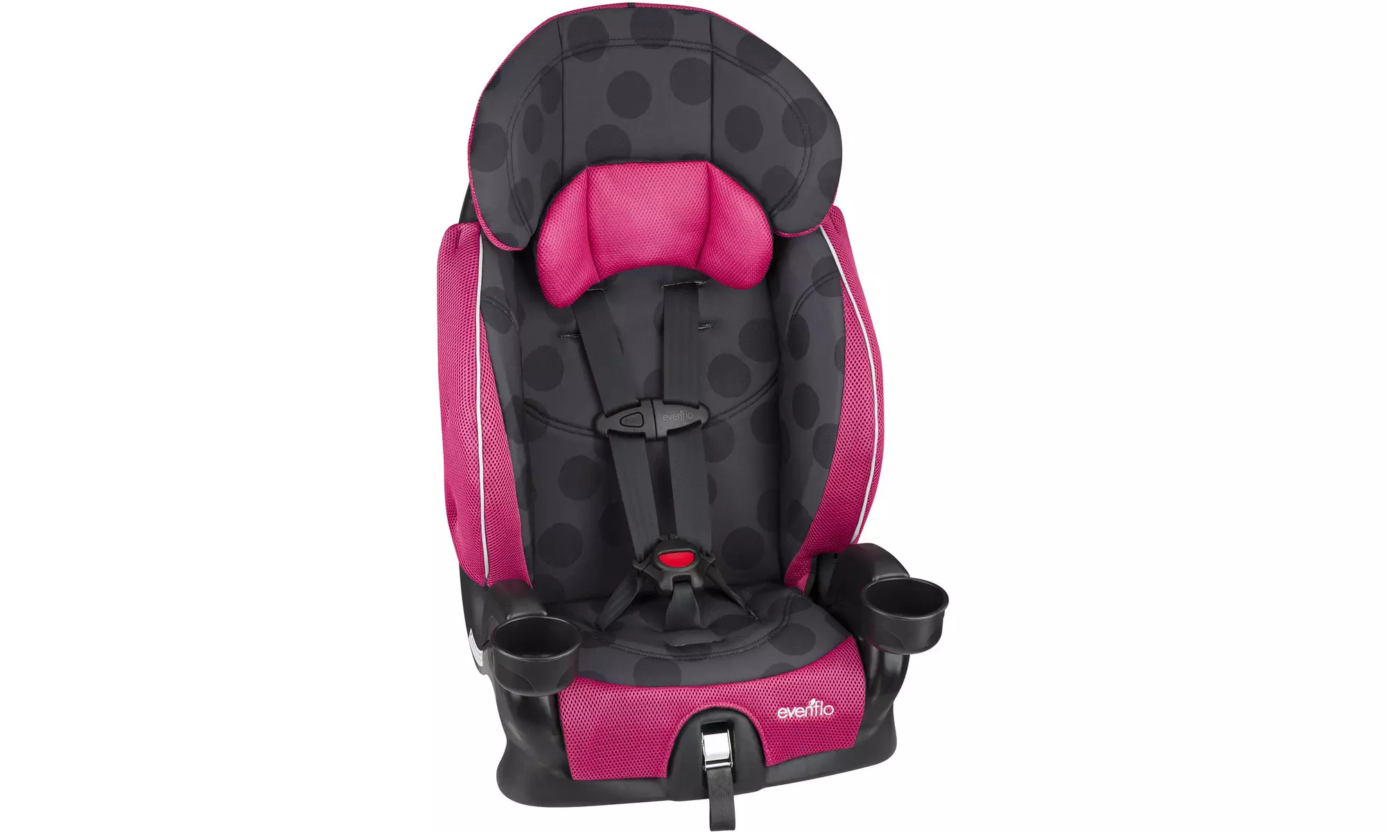Evenflo Advanced Chase Lx Harness Booster Seat, Dotty Flamingo - Primary Image
