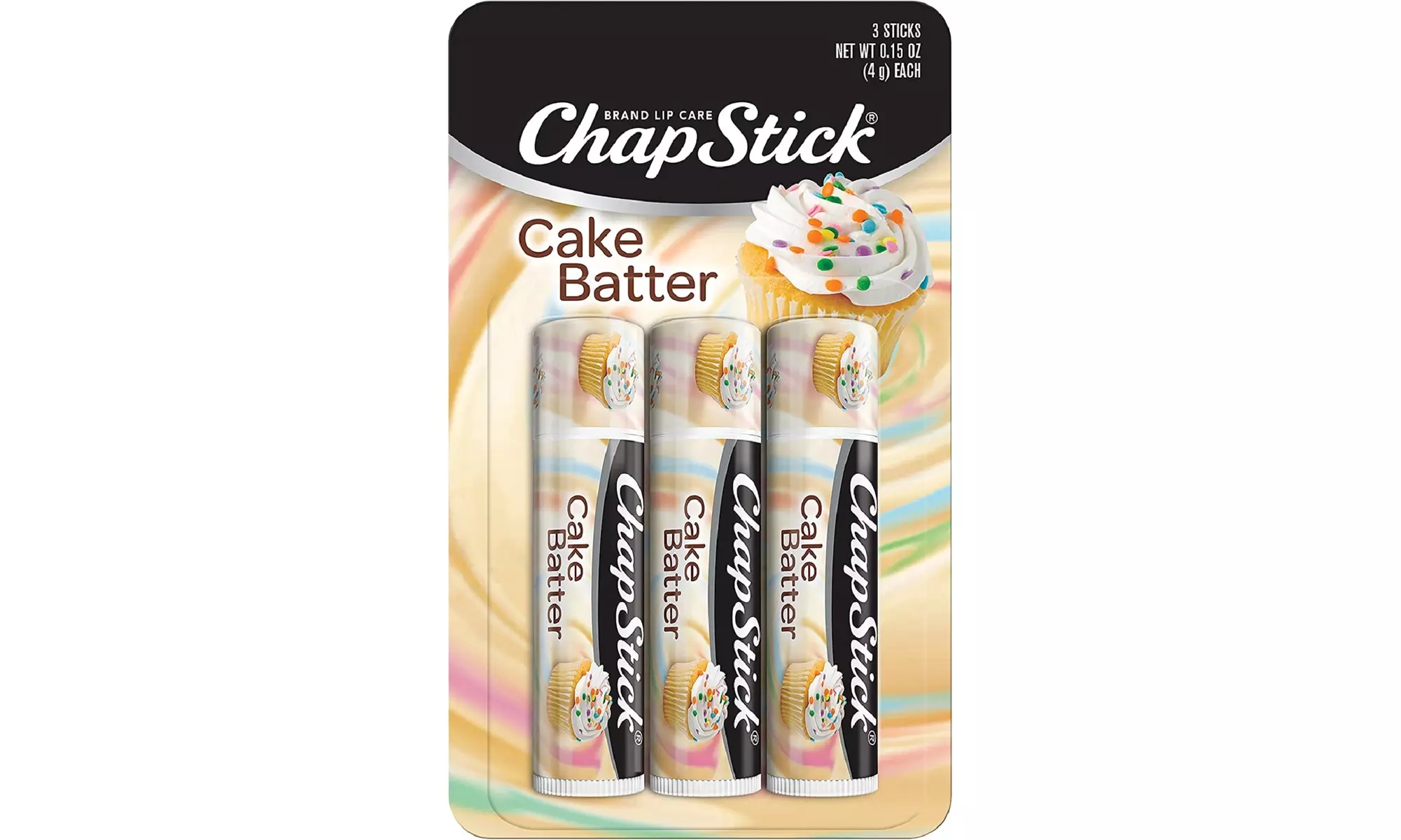 ChapStick Cake Batter Limited Edition Flavored Lip Balm Tubes - Primary Image