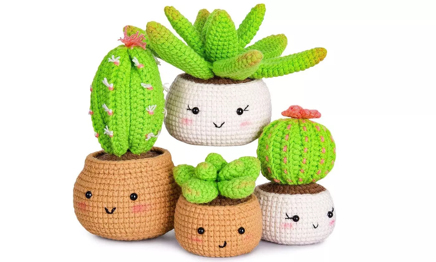 iMounTEK Crochet Kit for Beginners DIY Knitting Supplies (Multi-Options)