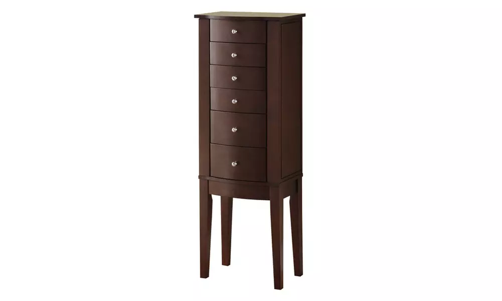 Merlot Jewelry Armoire - Primary Image