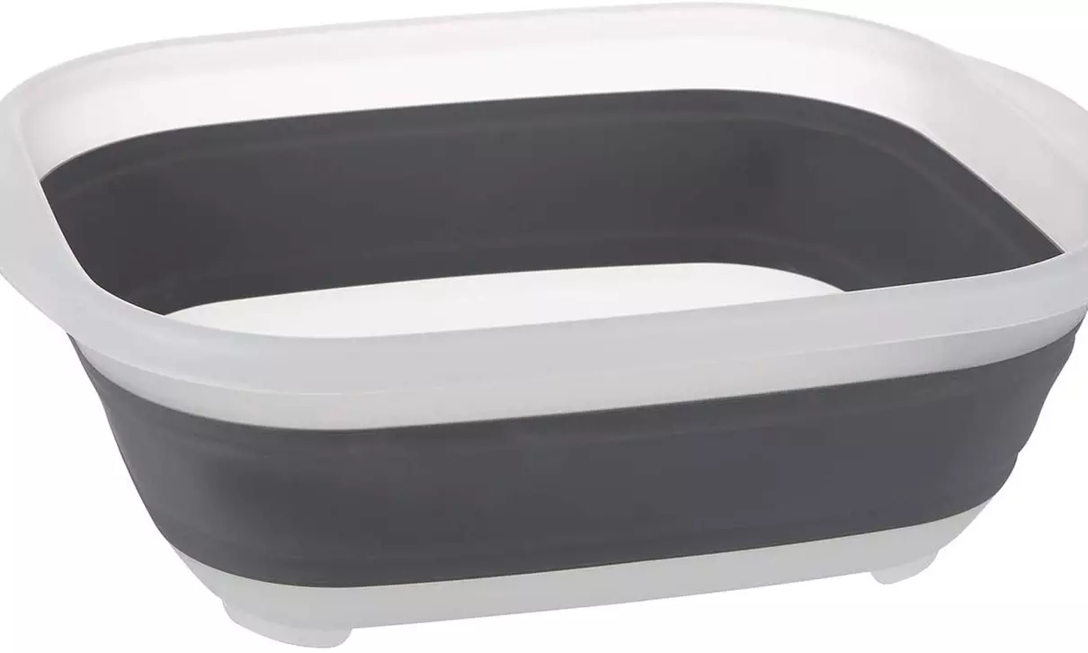 PrepWorks Large Collapsible Tub, Gray - Primary Image