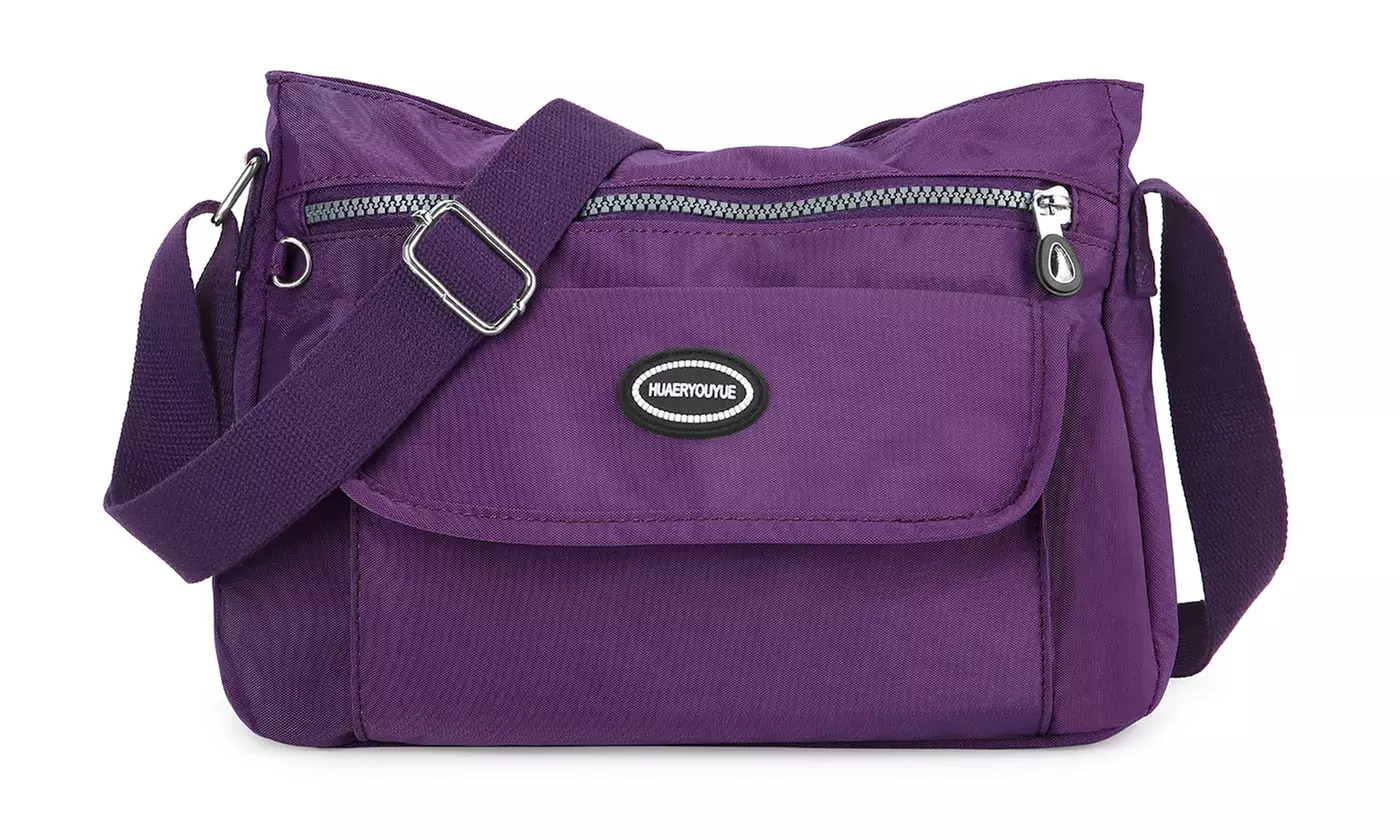 ItBelongs2U Women Nylon Waterproof Shoulder Messenger Lightweight Crossbody Bag