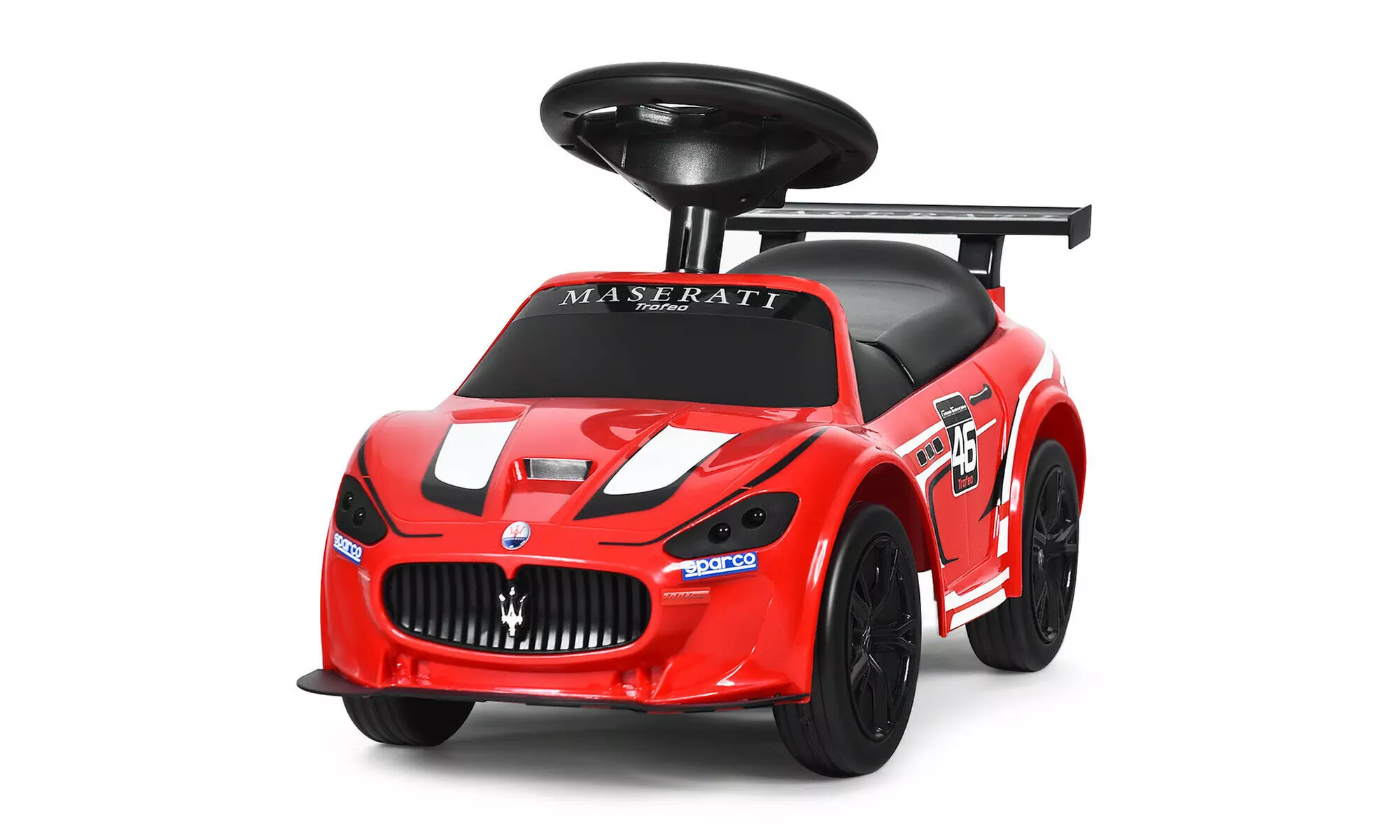Costway Kids Maserati GT MC Trofeo Ride On Push Car Toddlers Walker - Primary Image