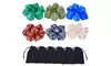 Polyhedral Board Rpg Mtg Game Dice 6 Sets 4d 6d 8d 10d 12d 20d Plus 6 Pouch