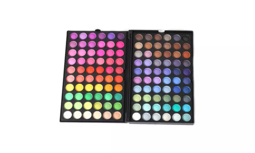 120 Color Pro Fashion Eyeshadow Palette Shimmer Eye Shadow Makeup Set - Second Medium