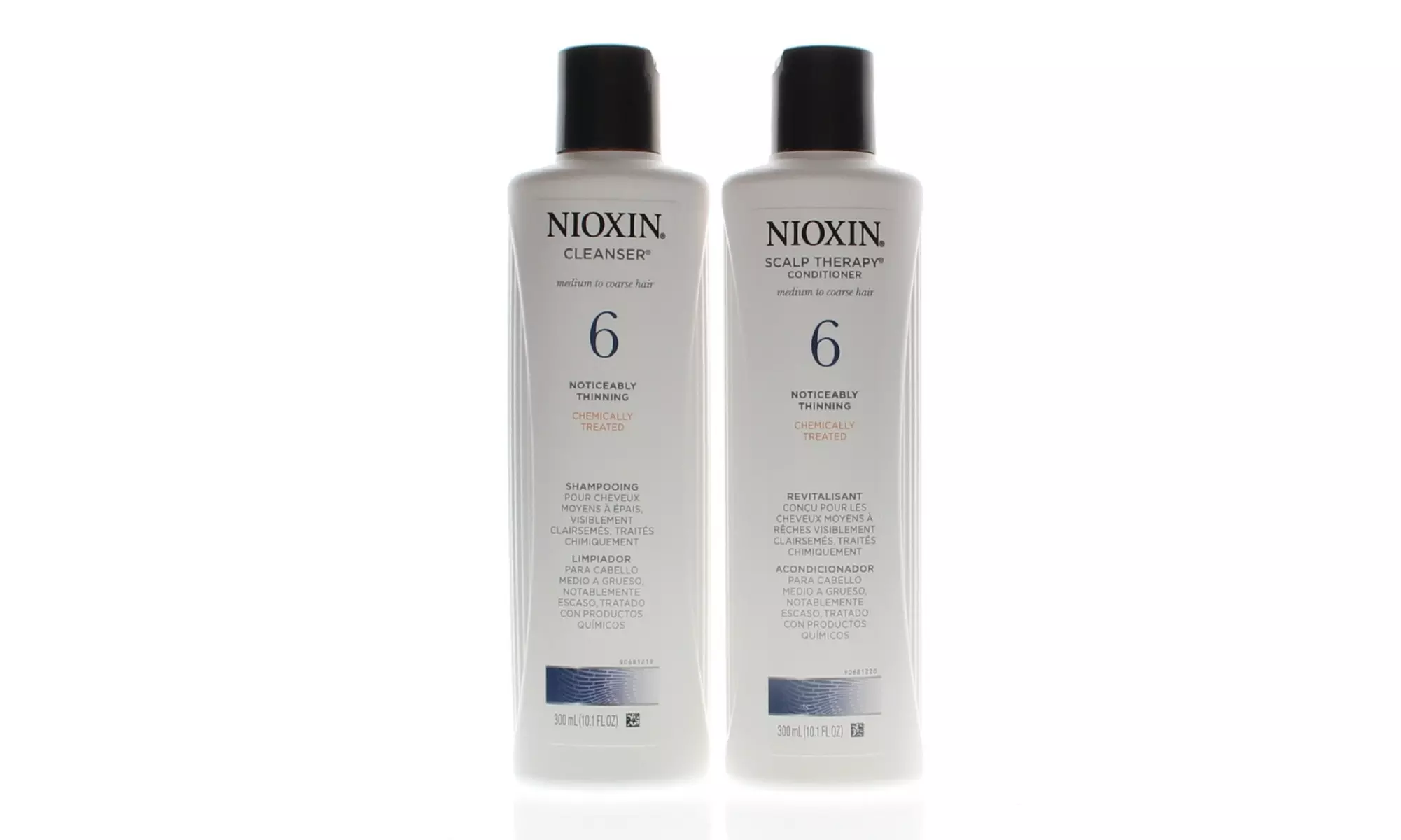 Nioxin Hair Cleanser and Scalp Therapy Duos (2-Pack)