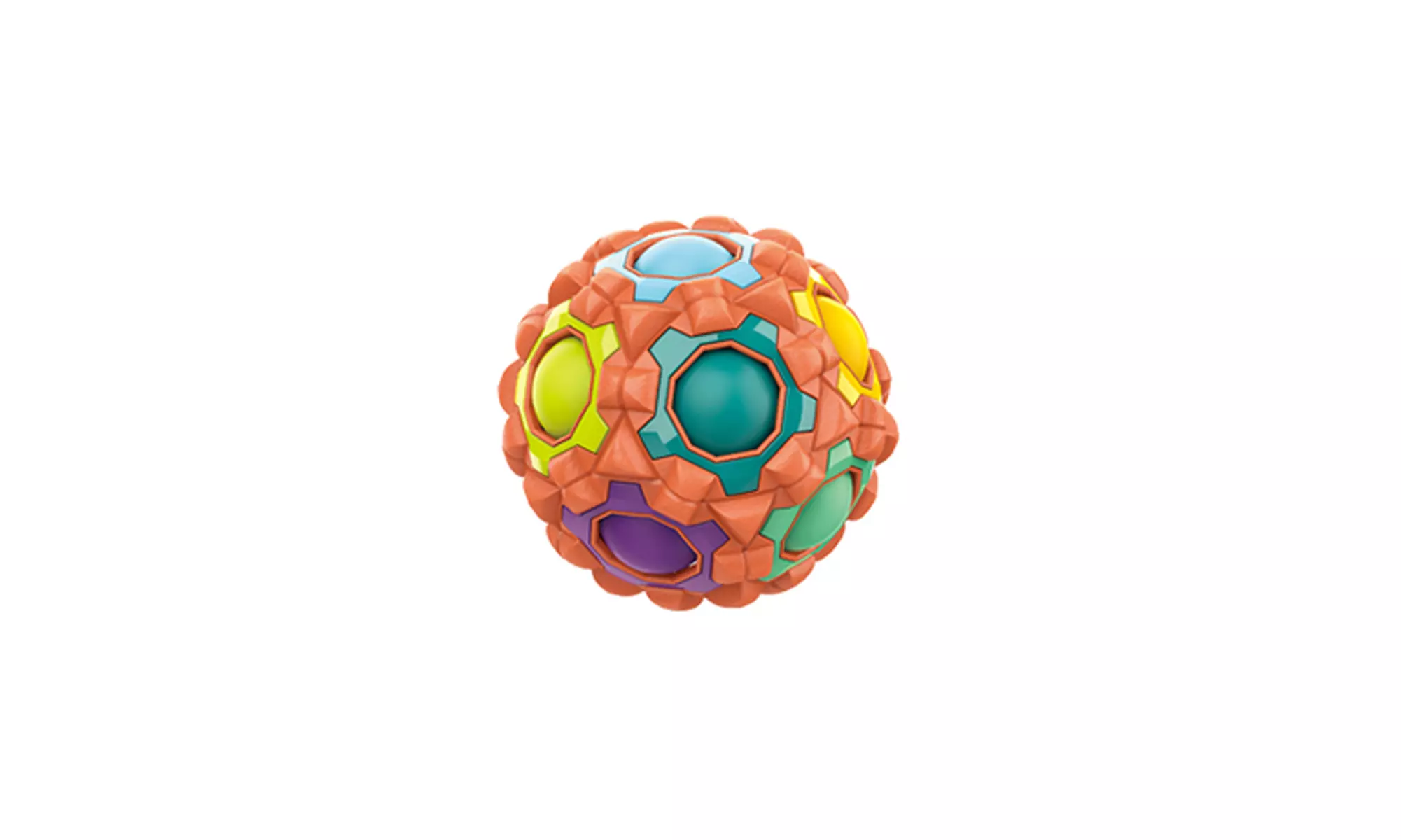 Zummy Finger Top Massage Fidget Puzzle Ball Spinner