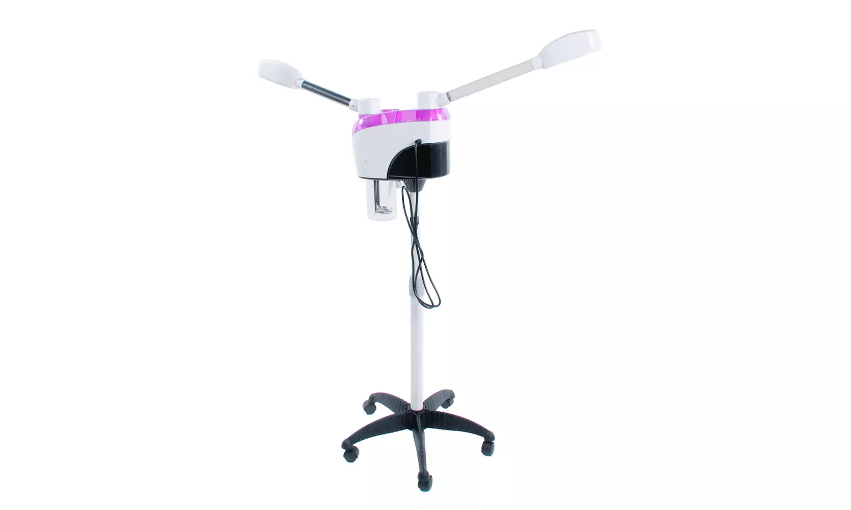 Double Tube Ion Hot Facial and Aroma Steamer US Plug White - Primary Image