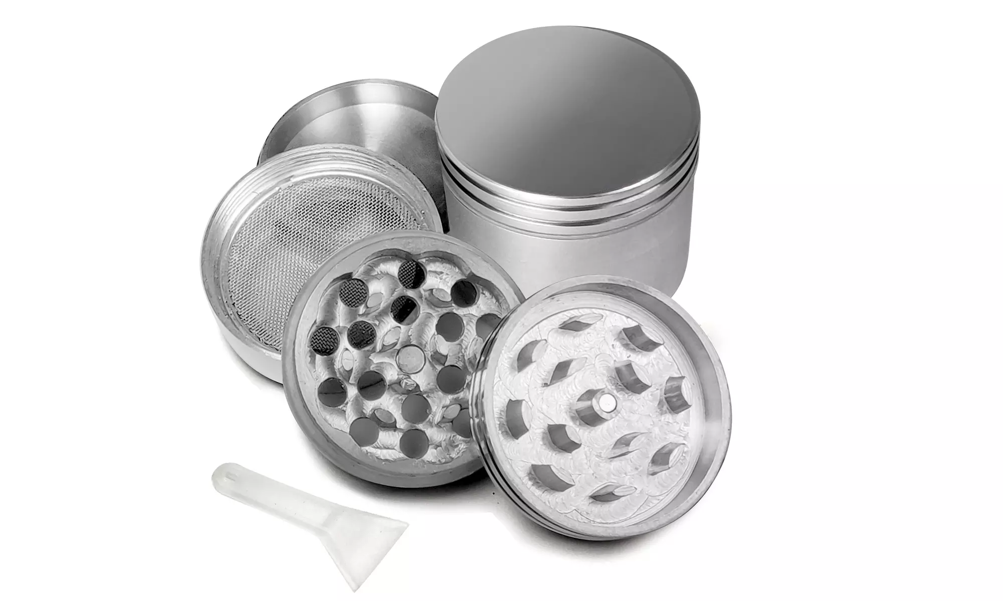 Aluminum Dry Herb Grinder - 2 sizes available