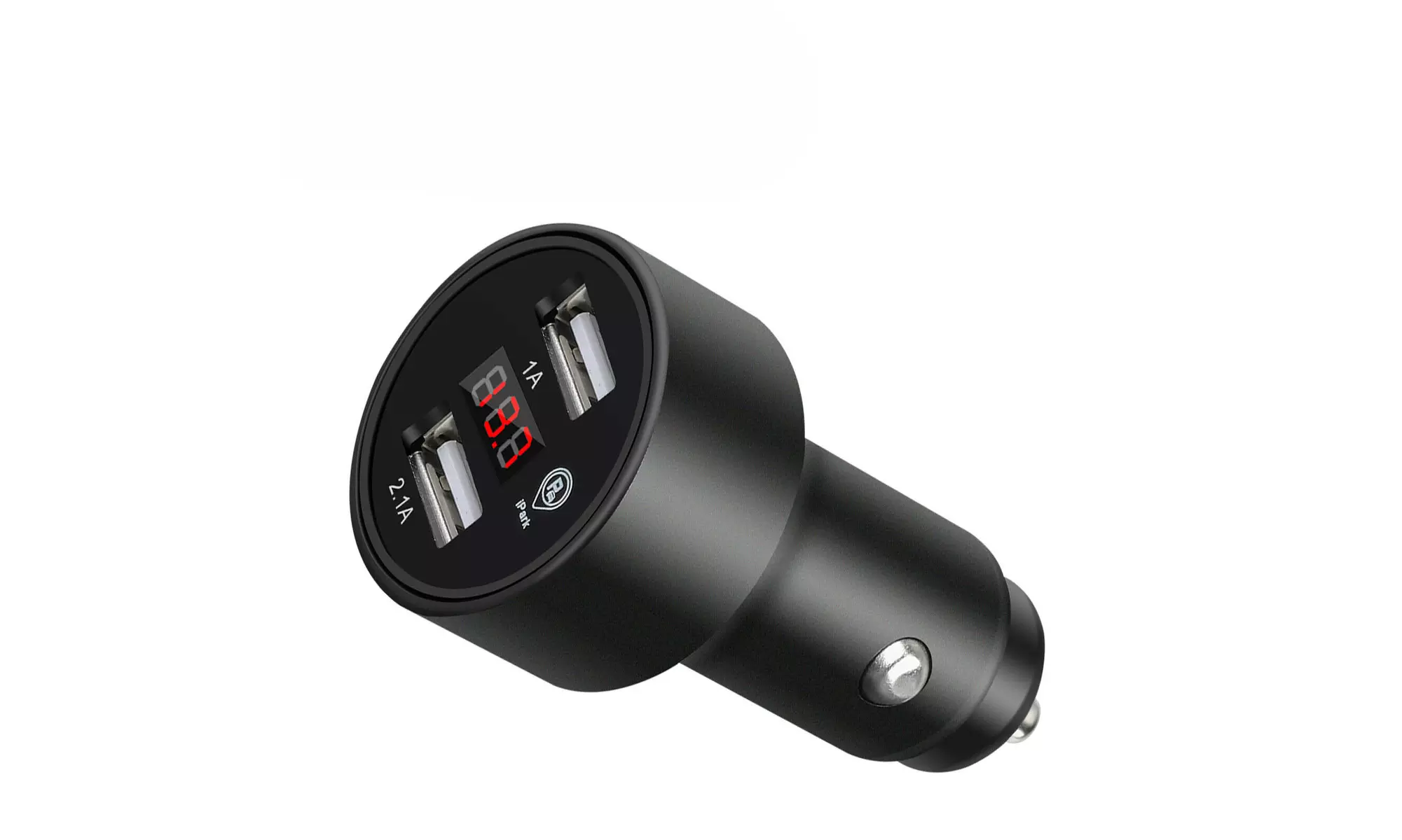 Car GPS Tracker Locator Real Time Tracking Device Dual USB Car Charger Voltmeter - Second Medium