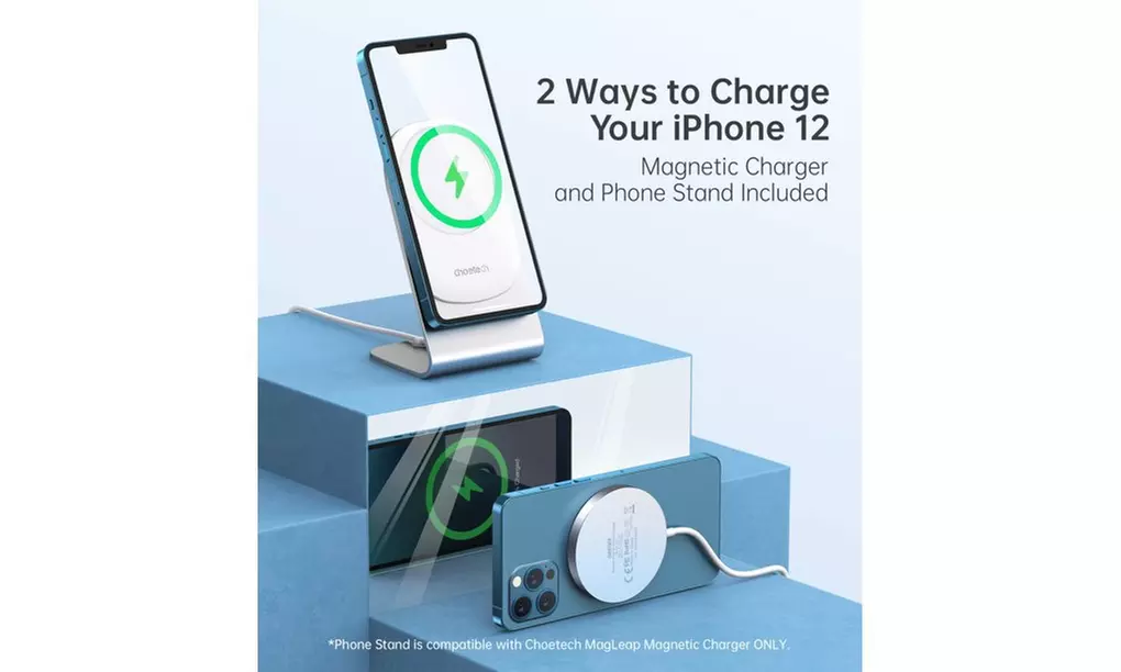 Magsafe Fast Wireless Charger Stand Holder With PD20w Apadater  - Second Medium
