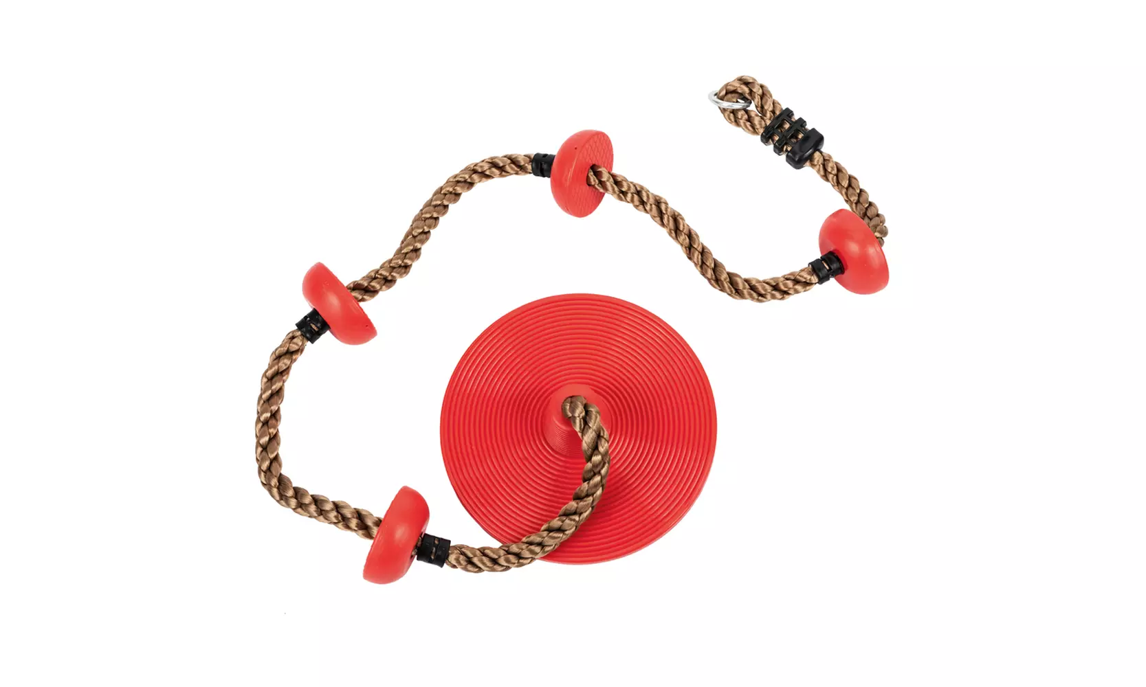 Climbing Rope Swing with Disc Swing Seat Set Rope Ladder for Kids Outdoor  - Primary Image