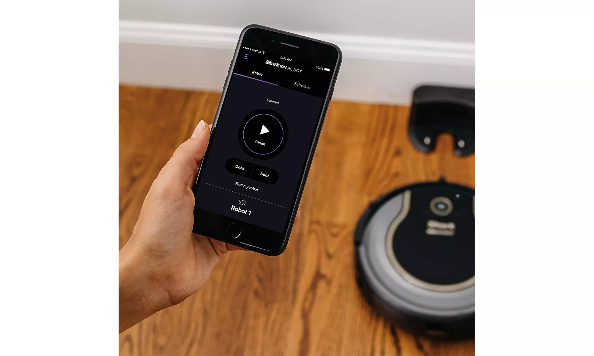 Shark RV750 ION Robot Vacuum Cleaner: Refurbished Grade B