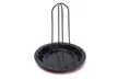 Tuscom Chicken  Holder Rack Grill Stand Roasting  BBQ Rib Non Stick Carbon Steel - Second Medium