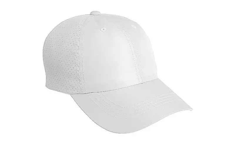 Port Authority C821 Perforated Cap White - One Size - Image 2