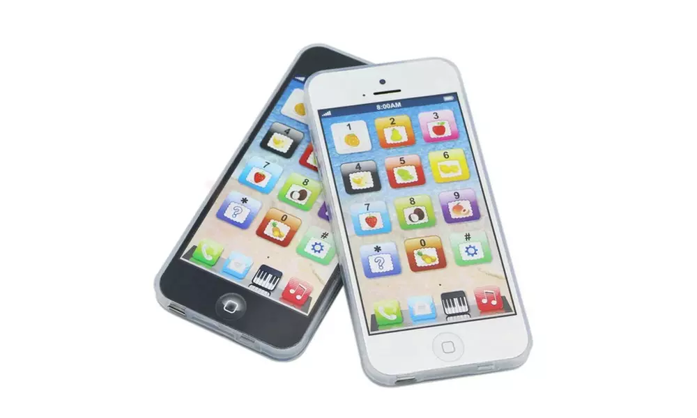 Mobile Phone Shape Toy Music Touch Screen Child Education Learning Game - Primary Image