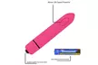 10 Patterns Vibrating Clitoral G-spot Stimulation Bullet Vibrator - Second Medium