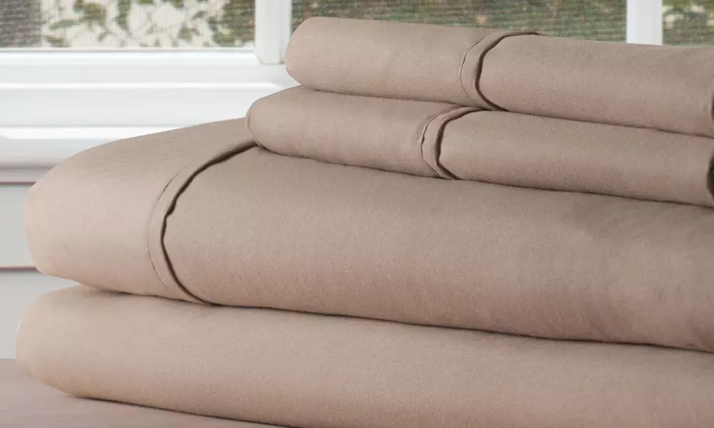 Lavish Home Series 1200 Microfiber Sheet Set