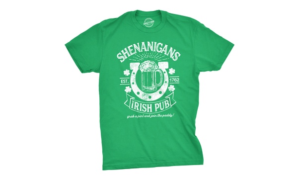 irish shenanigans t shirt