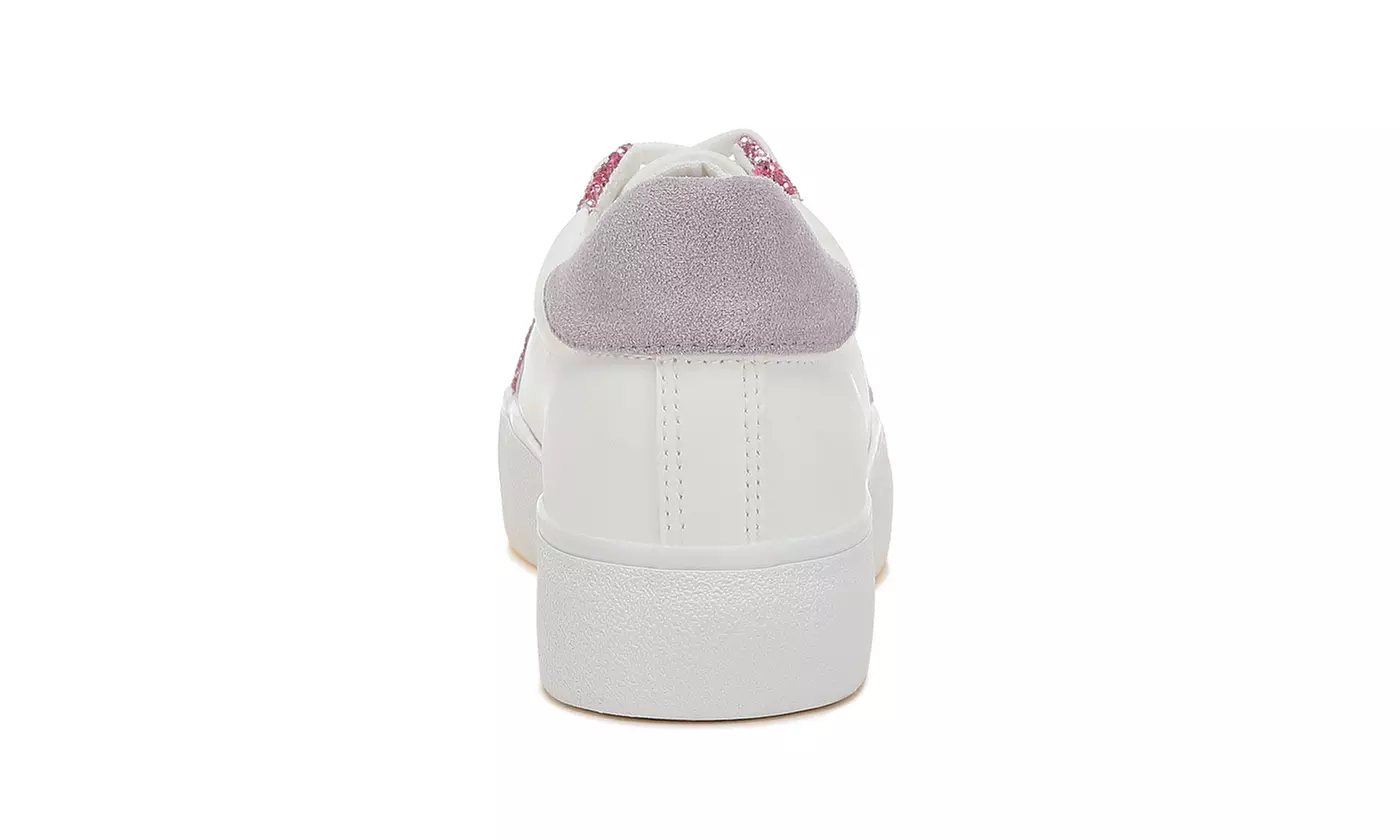 London Rag Bomber Metallic Star Glitter Women's Sneakers