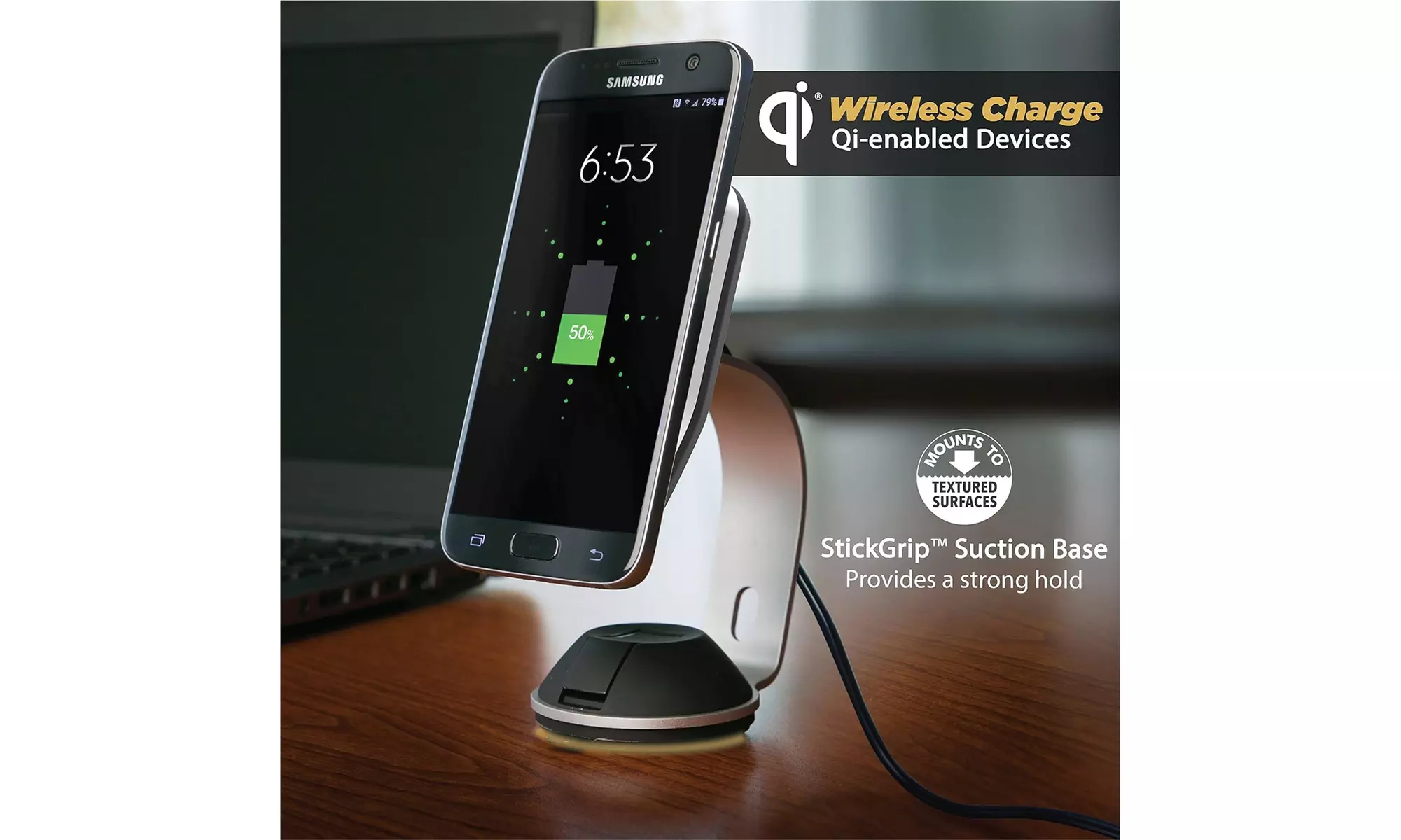 Infinite Basics Scosche MagicMount Wireless Charging Magnetic Mount 