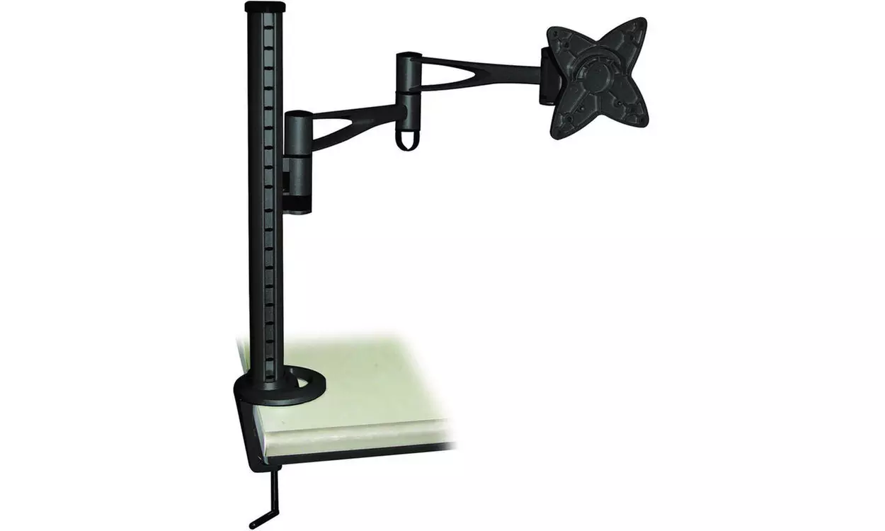 LCD Monitor Table Stand with Arm and Desk Clamp for 10 to 23-Inch Screens - Primary Image