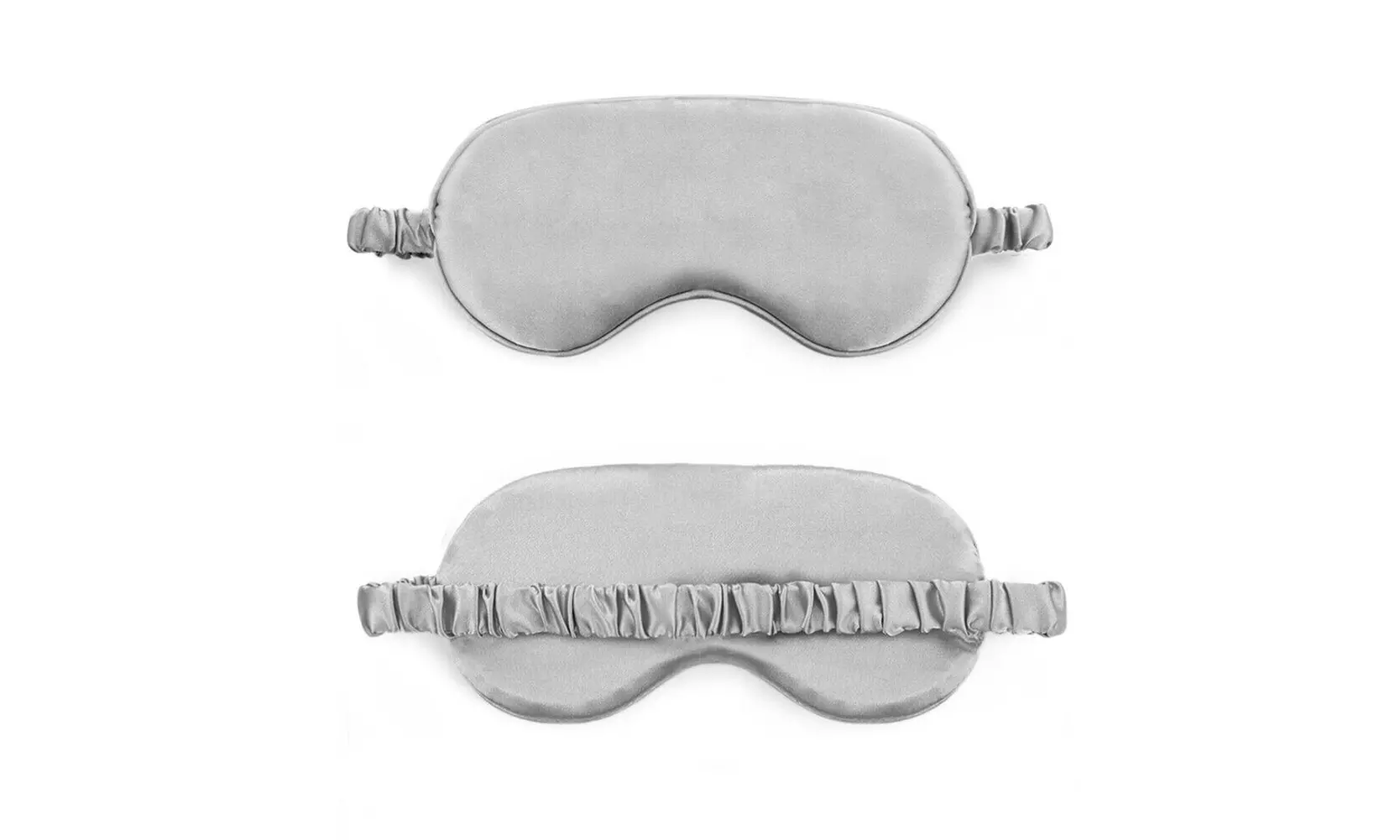 Double-sided Satin Silky travel Sleep Eye Mask Cover Padded Blindfold Smooth